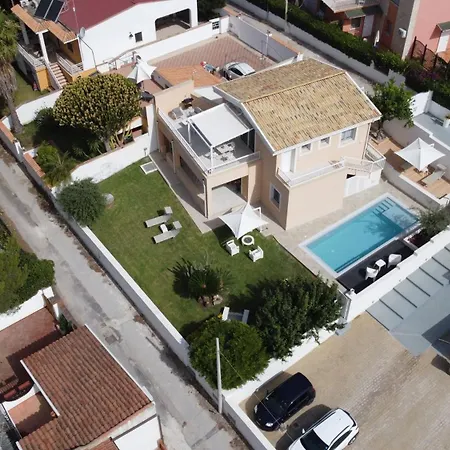 Willa Luxury Urania With Pool - Stella Del Mare Fontanebianche *